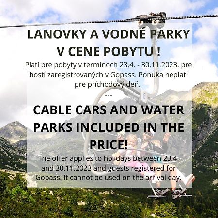 Štrbské Pleso Bungalovy Fis Economy 빌라 외부 사진